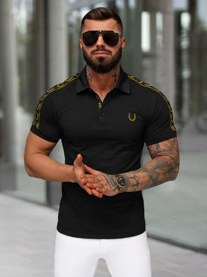 Muška polo majica crna OZONEE O/QQ1337
