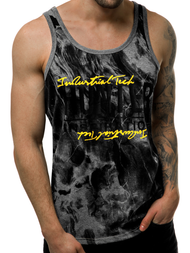 Muška majica bez rukava grafitna OZONEE JS/SS11033