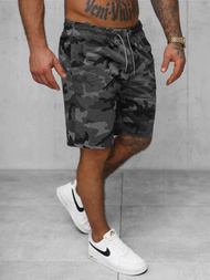 Muške sportske kratke hlače grafitne OZONEE JS/8K283/5