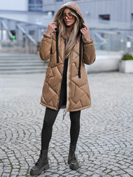 Ženska jakna camel OZONEE JS/5M3189/84Z