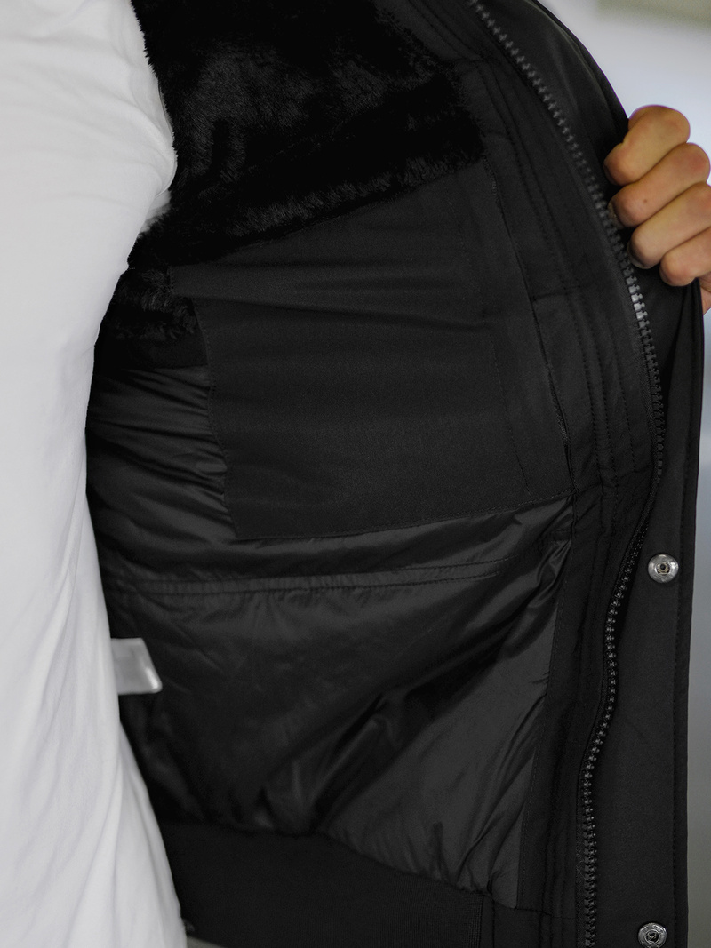 Muška Jakna Crna OZONEE O/M798