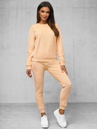 Ženski trenirka od velura losos OZONEE O/8C1173/150Z