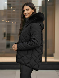 Ženska jakna crna OZONEE JS/16M9296/392Z