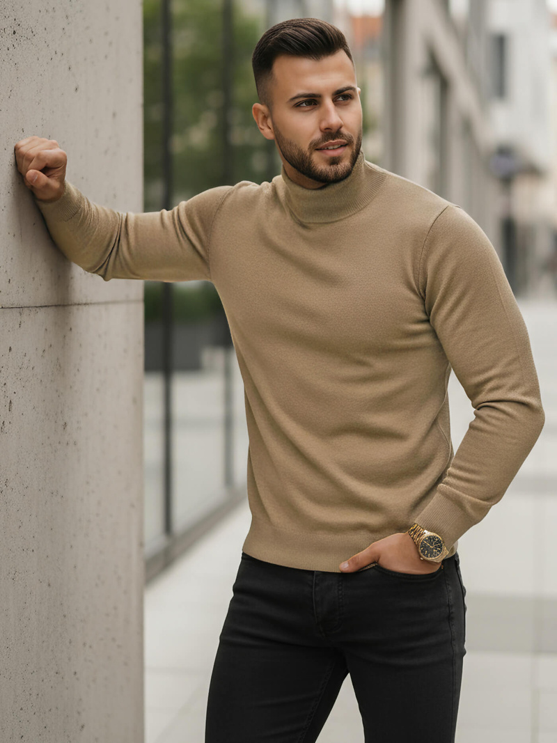 Muški džemper camel OZONEE V/V24503