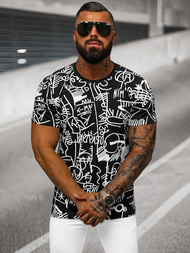 Muška majica crna OZONEE O/T1269/3