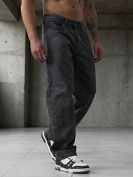 Muške traperice grafitne OZONEE O/KK2828/5