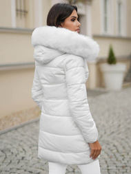 Ženska jakna bijela OZONEE JS/16M9099/281Z