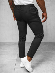 Muške chino hlače crne OZONEE O/1411SP