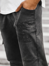 Muške jogger traperice Crne OZONEE JS/KK1110-2