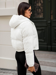 Ženska jakna bijela OZONEE JS/5M3260/281