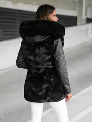 Ženska jakna crna OZONEE JS/11Z8090Z