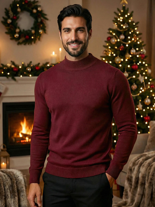 Muška dolčevita bordo OZONEE V/V24503Z