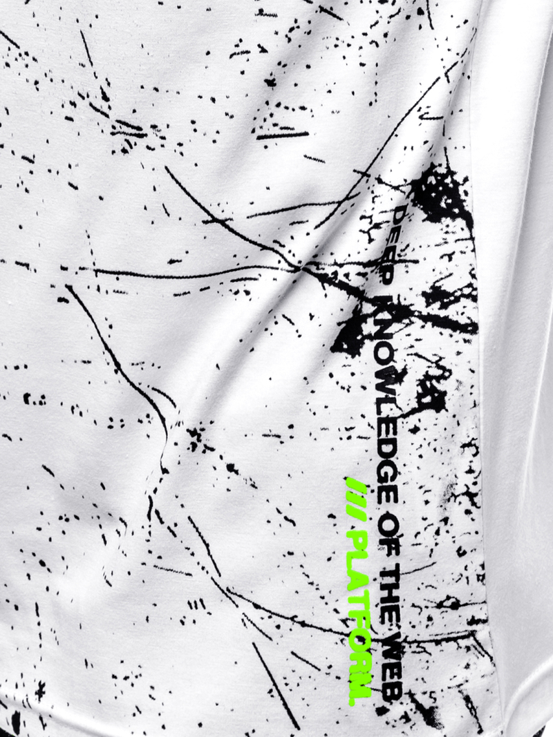 Muška majica Bijela OZONEE JS/SS10917Z