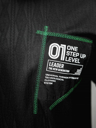  Muška majica crna OZONEE O/3C333