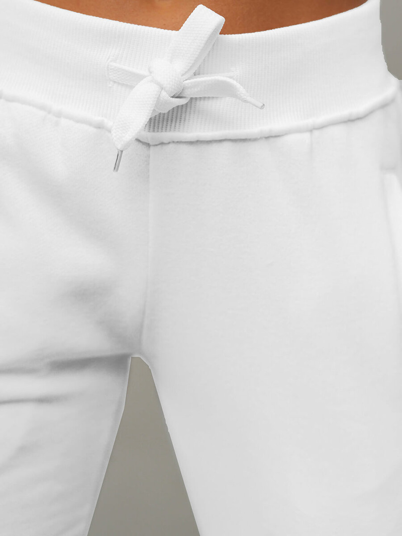 Ženske sportske hlače bijele OZONEE JS/CK01Z