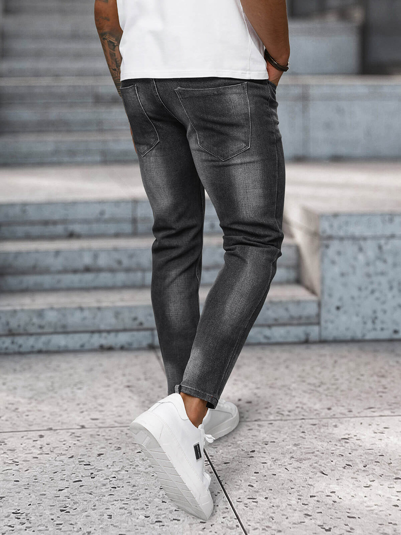 Muške traperice grafitne OZONEE NB/MP0199GS