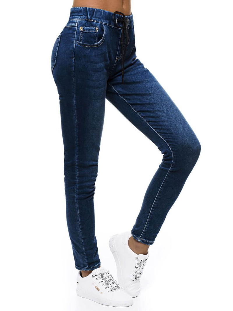 Ženske traperice hlače plave OZONEE O/WL1856