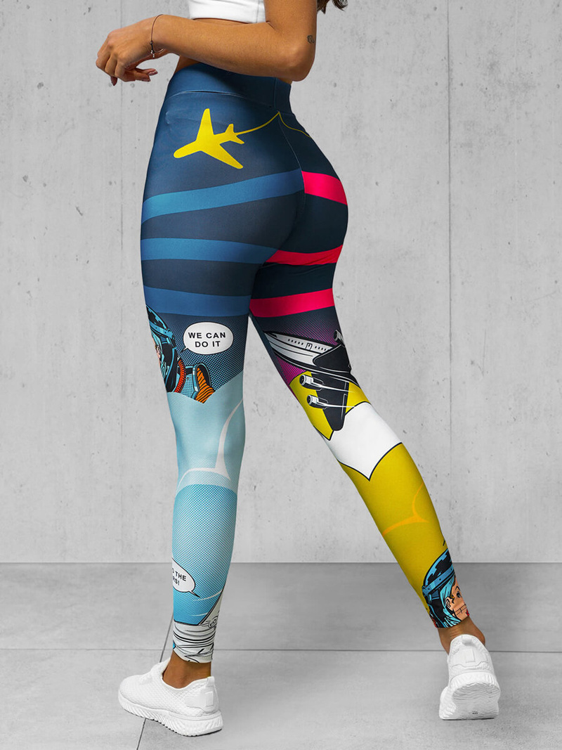 Ženske sportske tajice raznobojne OZONEE O/20938Z