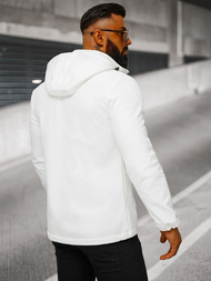 Muška softshell jakna bijela OZONEE JS/HH017/45Z