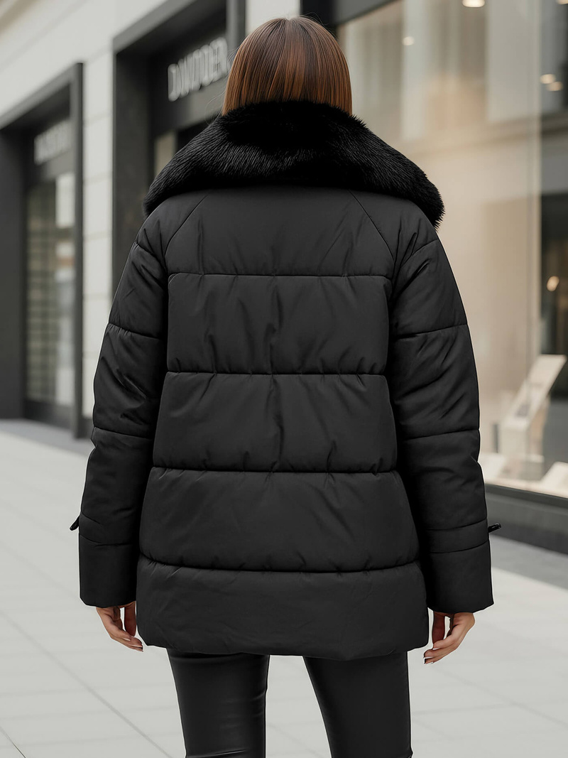 Ženska jakna crna OZONEE JS/16M9185/392Z