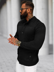 Muški Džemper Crni OZONEE NB/MM6011/4Z