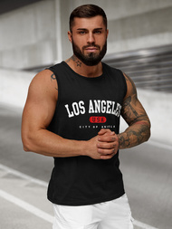 Muška majica bez rukava crna OZONEE JS/8B1715/3Z