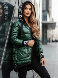 Ženska jakna zelena OZONEE JS/5M3188/238Z