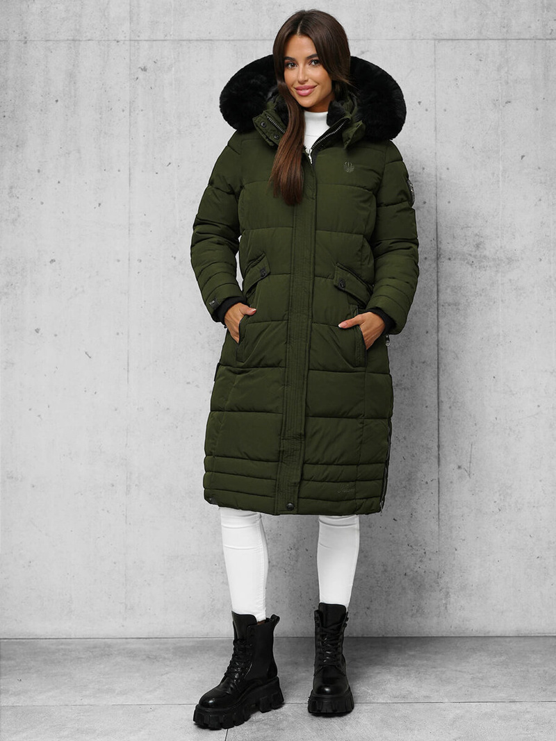 Ženska jakna kaki OZONEE O/W377