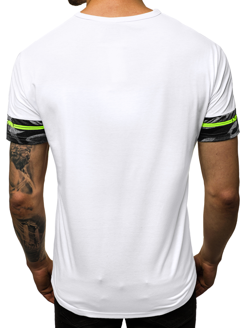 Muška majica Bijela OZONEE JS/SS10976