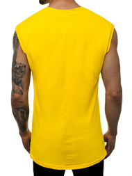 Muška majica bez rukava Žuta OZONEE MACH/M1210