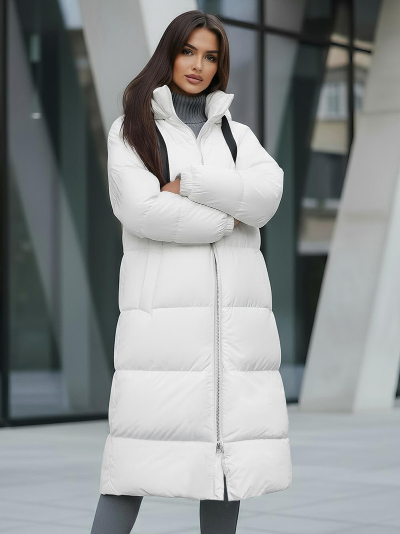 Ženska jakna bijela OZONEE JS/5M3163/281Z