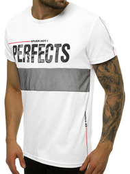 Muška majica Bijela OZONEE JS/SS10908