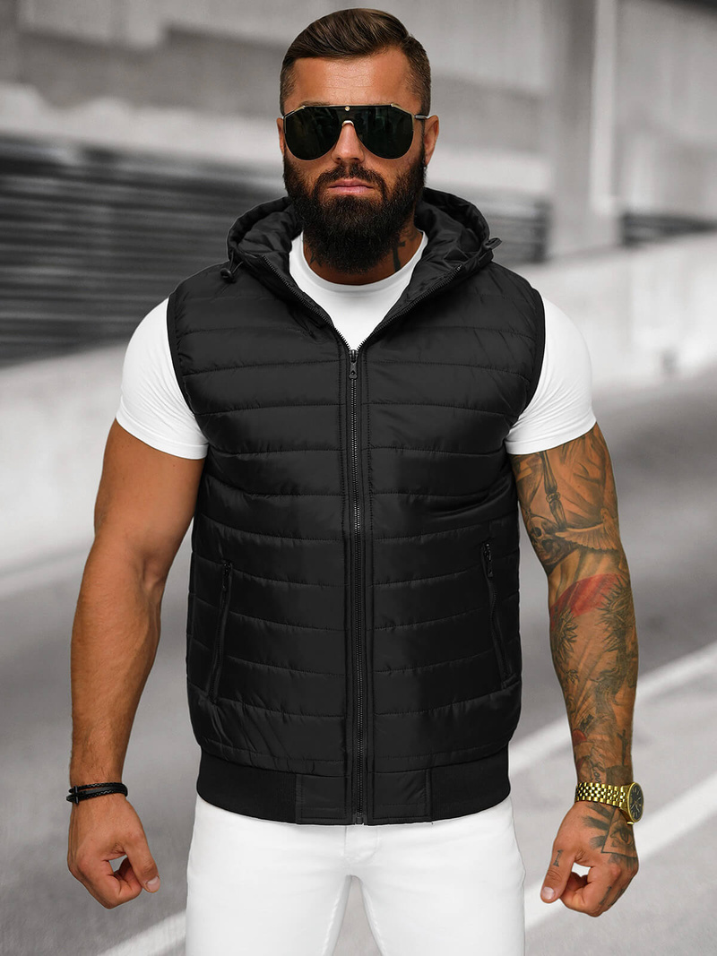 Muški Prsluk Crni OZONEE JS/MY88Z