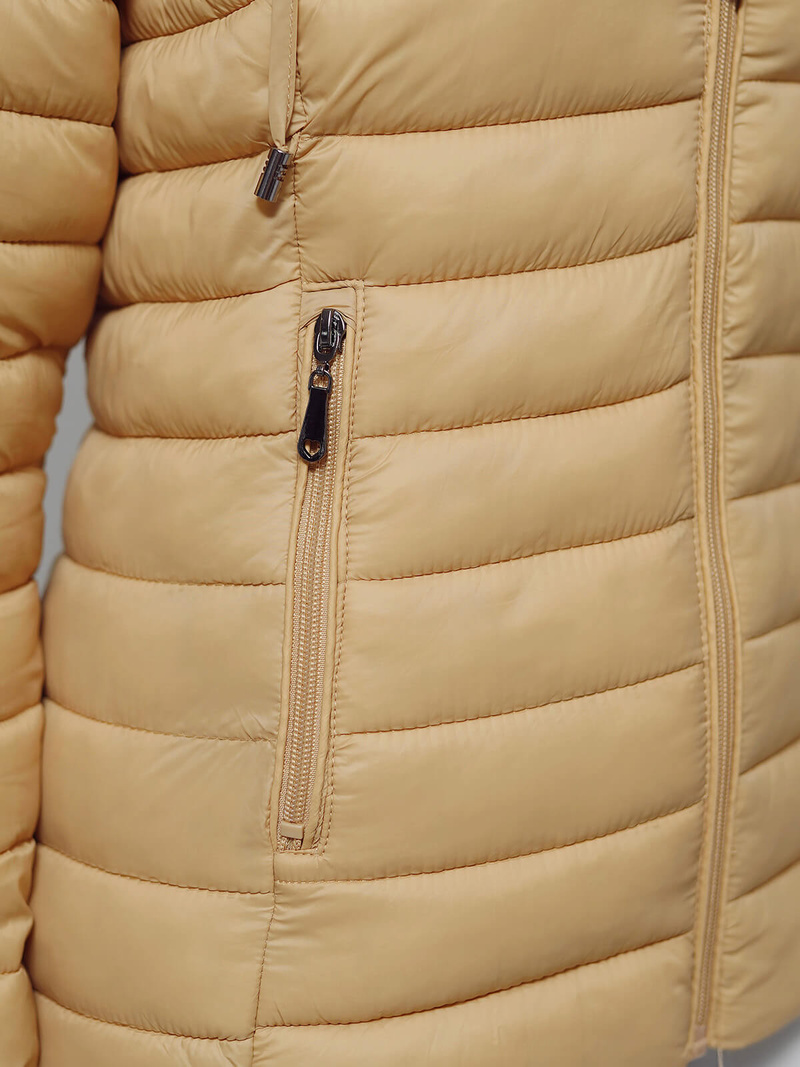 Ženska Jakna Bež OZONEE JS/16M9101/254