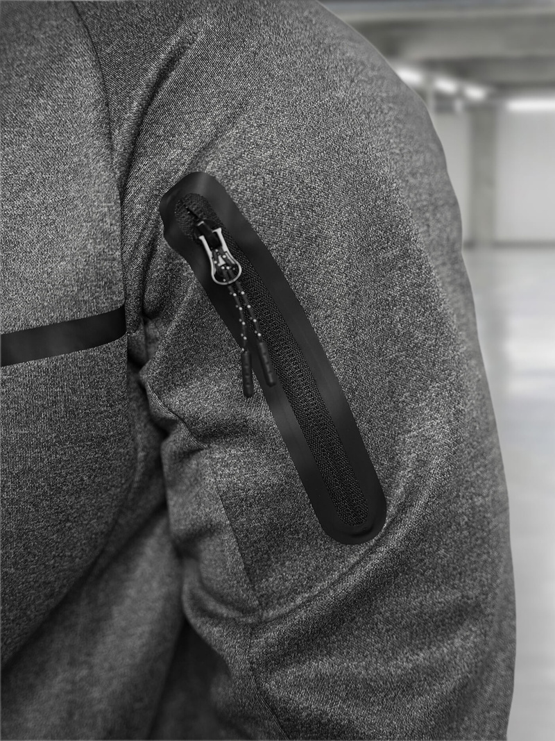 Muška trenirka grafitna OZONEE JS/8C1966/5