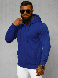 Muška dukserica s kapuljačom kobalt OZONEE JS/2008Z