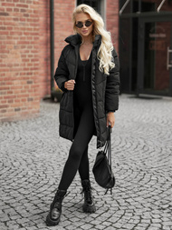 Ženska Zimska Jakna Crna OZONEE JS/16M9302/392Z