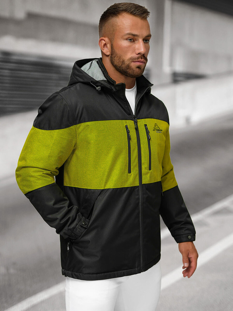 Muška Jakna Crna OZONEE JS/22M310/392Z