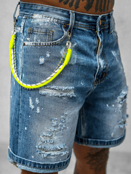 Muške Kratke Hlače Plave OZONEE O/VIP-2441