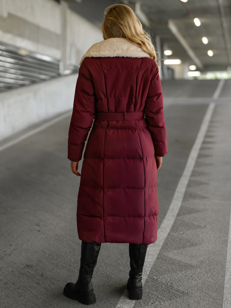 Ženska jakna bordo OZONEE JS/16M9168/06