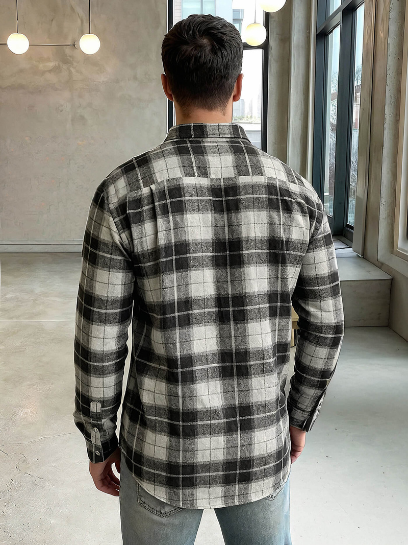 Muška košulja siva OZONEE V/V172Z