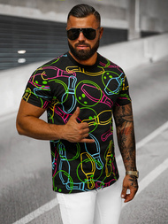  Muška majica crna OZONEE O/T1272/3