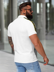 Muška polo majica bijela OZONEE O/QQ1337