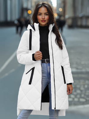 Ženska jakna bijela OZONEE JS/5M3168/281Z