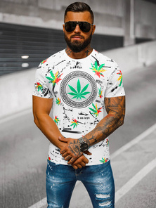  Muška Majica Bijeli OZONEE O/T131/1