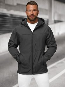 Muška softshell jakna grafitna OZONEE JS/27B6523/5