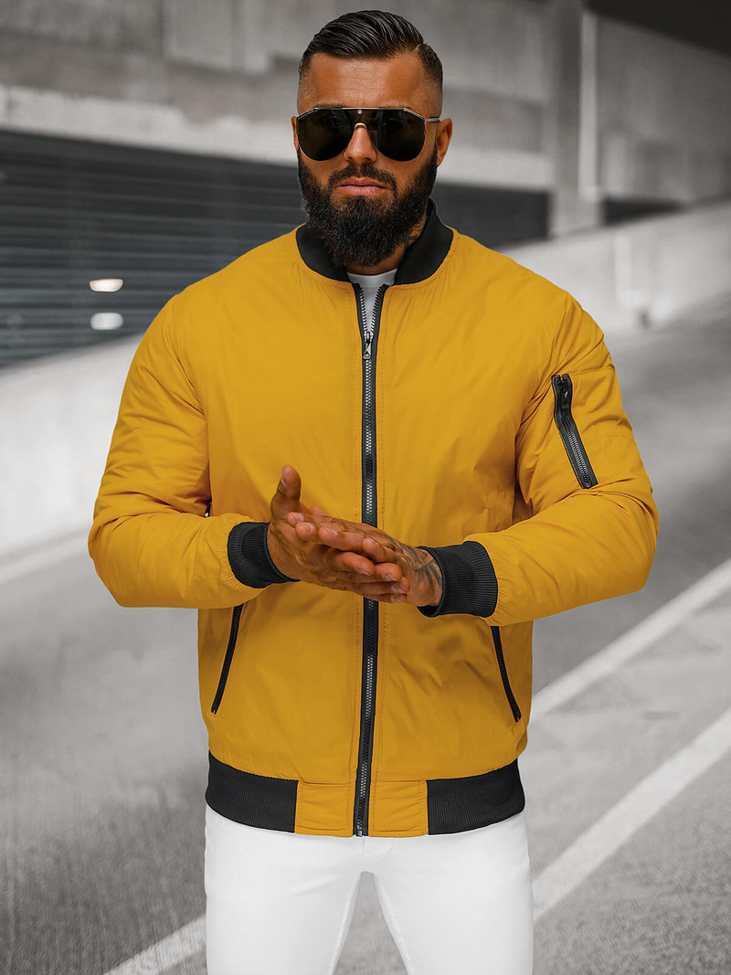 Muška jakna camel OZONEE JS/AK95Z