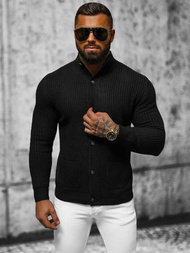 Muški Džemper Crni OZONEE NB/MM6020/4