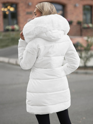 Ženska jakna bijela OZONEE JS/16M9099/281Z