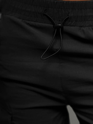 Ženske hlače crne OZONEE O/TT00375/1